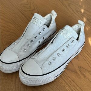 CONVERSE CTAS LIFT SLIP white/white/black